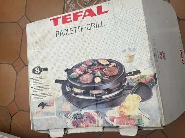 Review: Our family TEFAL raclette Charbonade grill (We bought it 30 years ago!)